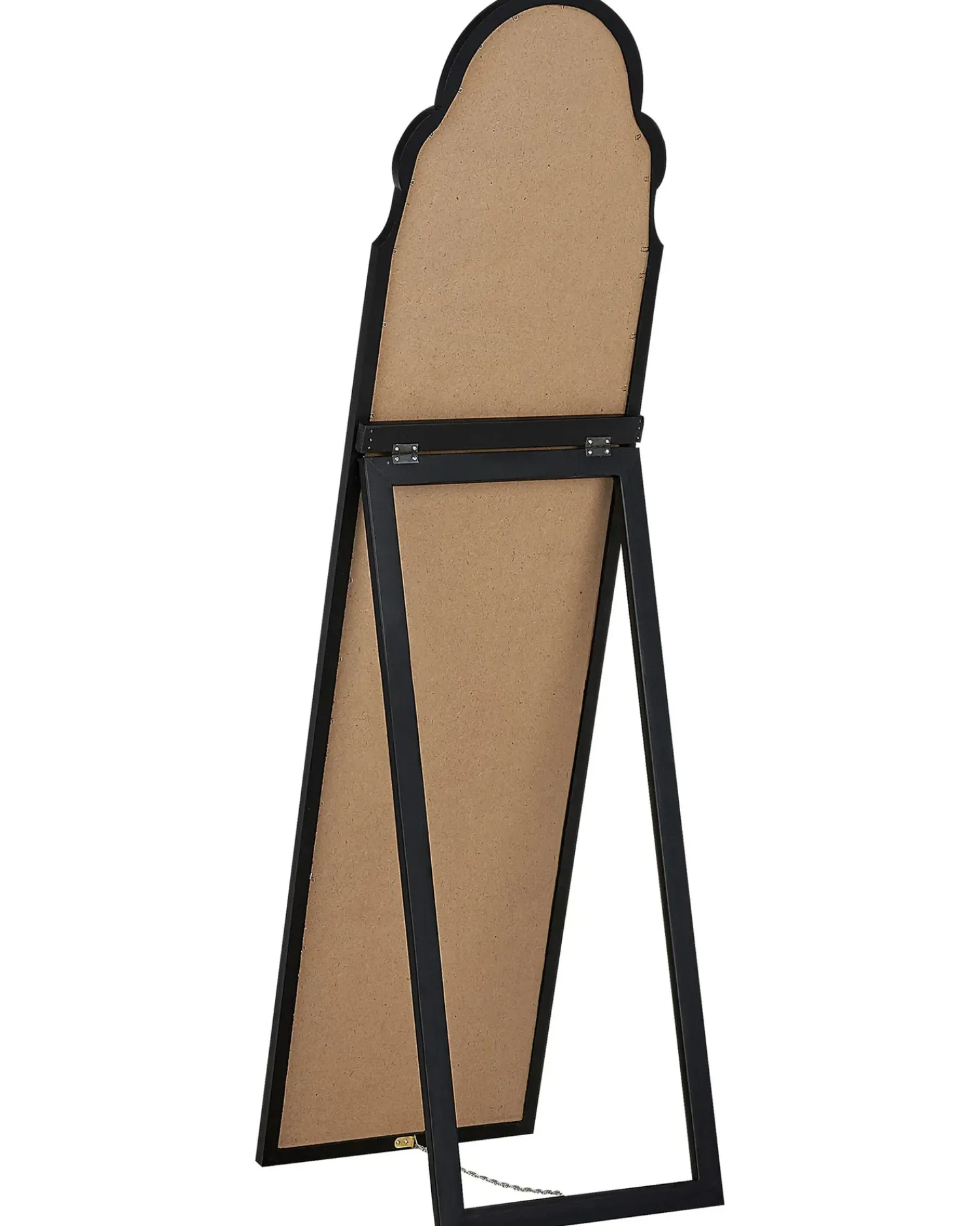 New Beliani Specchio da terra CHATILLON 150 cm Nero