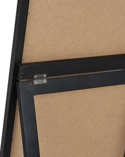 New Beliani Specchio da terra CHATILLON 150 cm Nero