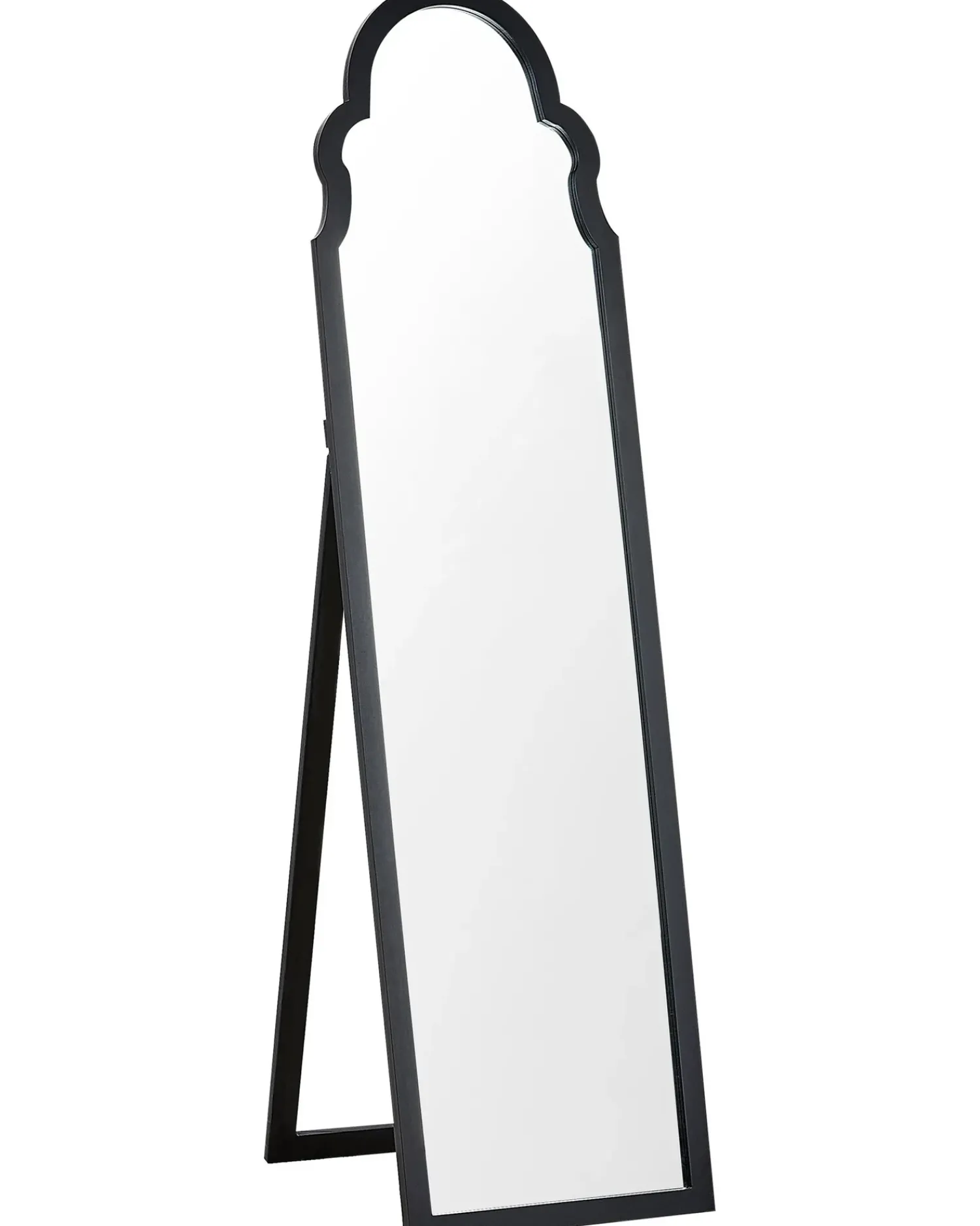 New Beliani Specchio da terra CHATILLON 150 cm Nero