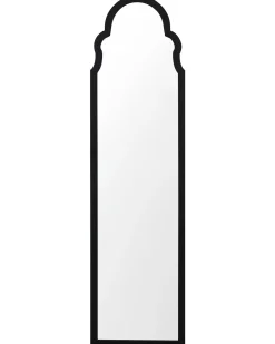 New Beliani Specchio da terra CHATILLON 150 cm Nero