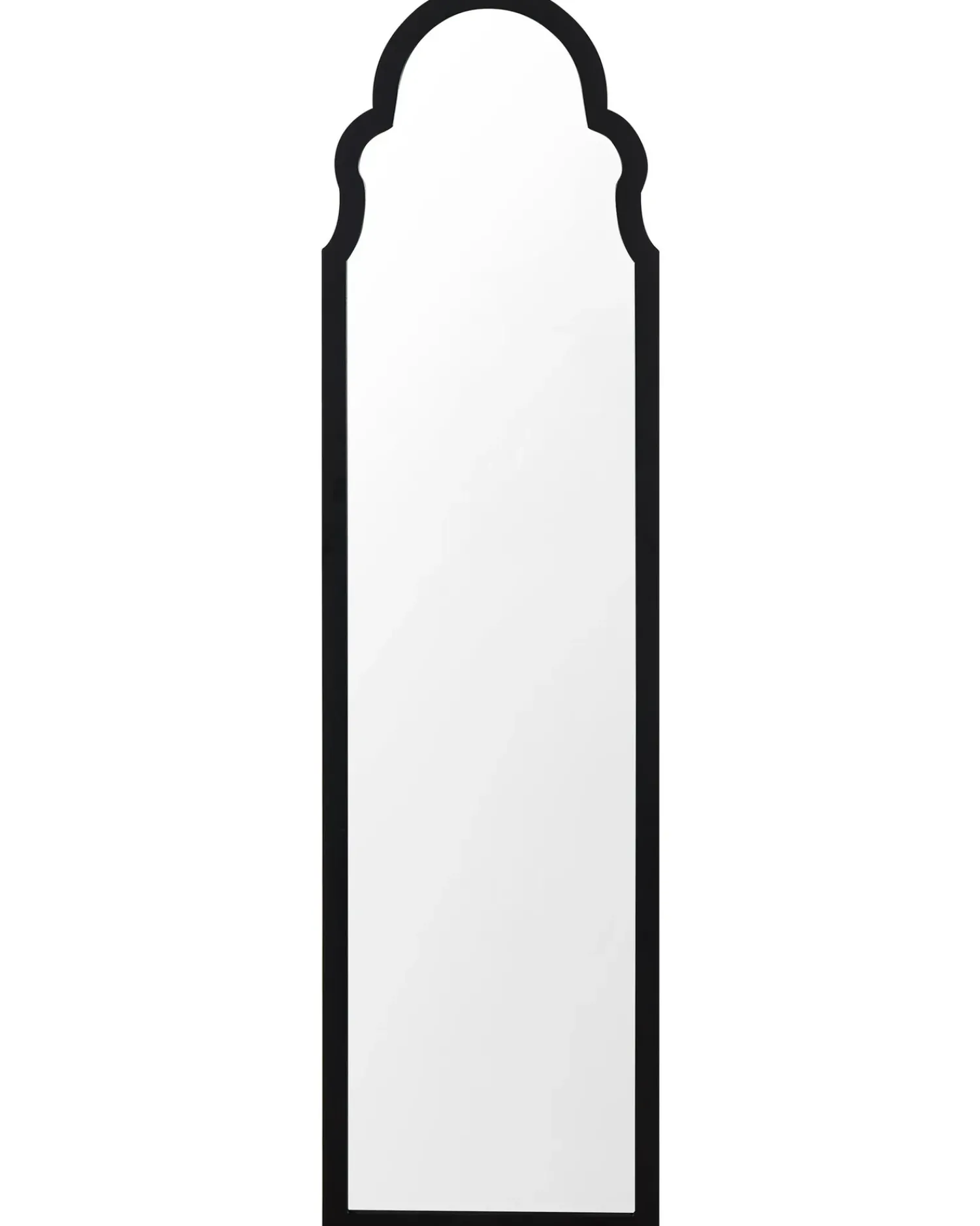 New Beliani Specchio da terra CHATILLON 150 cm Nero