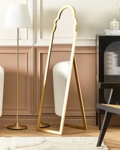 Clearance Beliani Specchio da terra CHATILLON 150 cm Oro