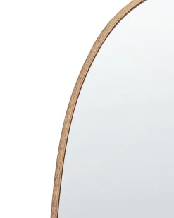Best Beliani Specchio da terra LARCHE 160 cm Metallo Oro