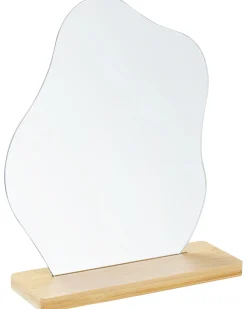 Hot Beliani Specchio da terra LOZERE 19 cm 22 cm Bambù chiaro Marrone