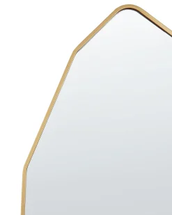 Beliani Specchio da terra TARTAS 165 cm Metallo Oro