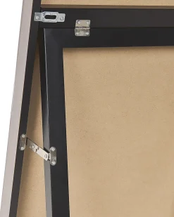 Outlet Beliani Specchio da terra TORCY 140 cm Argento