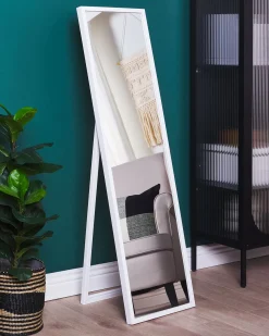 Sale Beliani Specchio da terra TORCY 140 cm Bianco