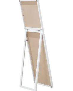Sale Beliani Specchio da terra TORCY 140 cm Bianco