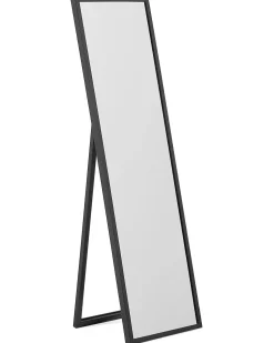 New Beliani Specchio da terra TORCY 140 cm Nero