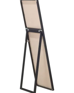 New Beliani Specchio da terra TORCY 140 cm Nero