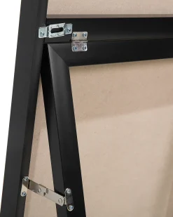 New Beliani Specchio da terra TORCY 140 cm Nero