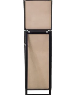 New Beliani Specchio da terra TORCY 140 cm Nero