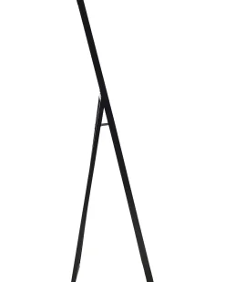New Beliani Specchio da terra TORCY 140 cm Nero