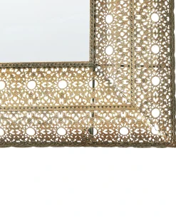 Online Beliani Specchio DEHRADUN 69 cm 90 cm Metallo Oro