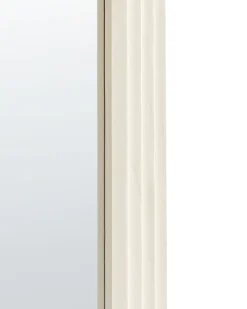 Outlet Beliani Specchio DIJON 80 cm 170 cm Legno sporco Bianco