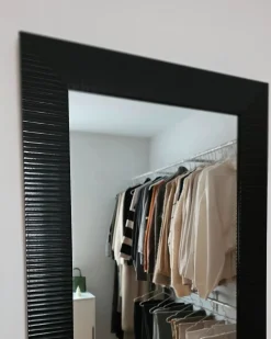 Online Beliani Specchio DRAVEIL 50 cm 130 cm Nero