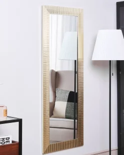 Clearance Beliani Specchio DRAVEIL 50 cm 130 cm Oro