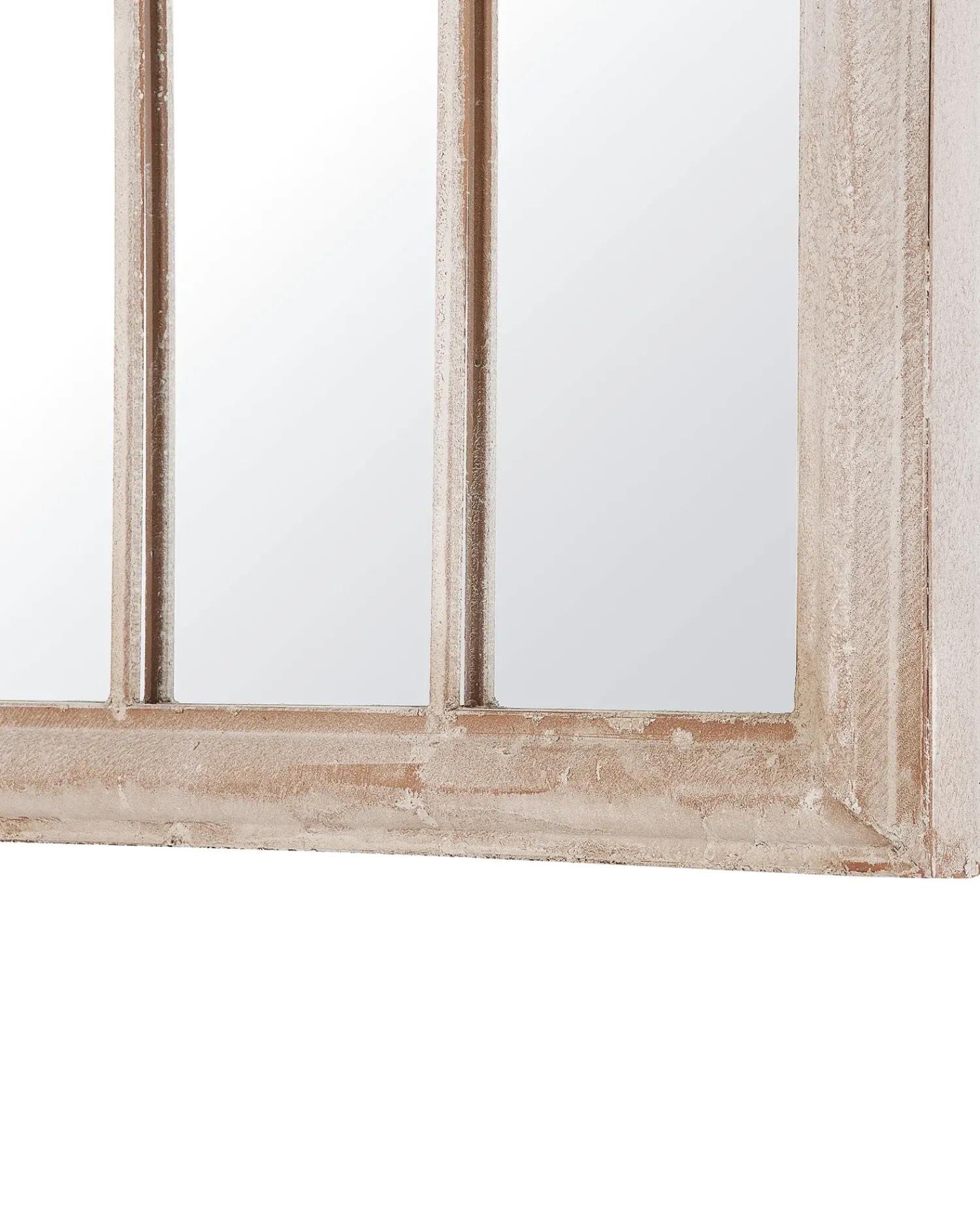 Clearance Beliani Specchio EMBRY 69 cm 88 cm Metallo Beige