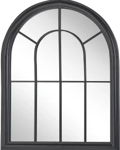 Beliani Specchio EMBRY 69 cm 89 cm Metallo Nero