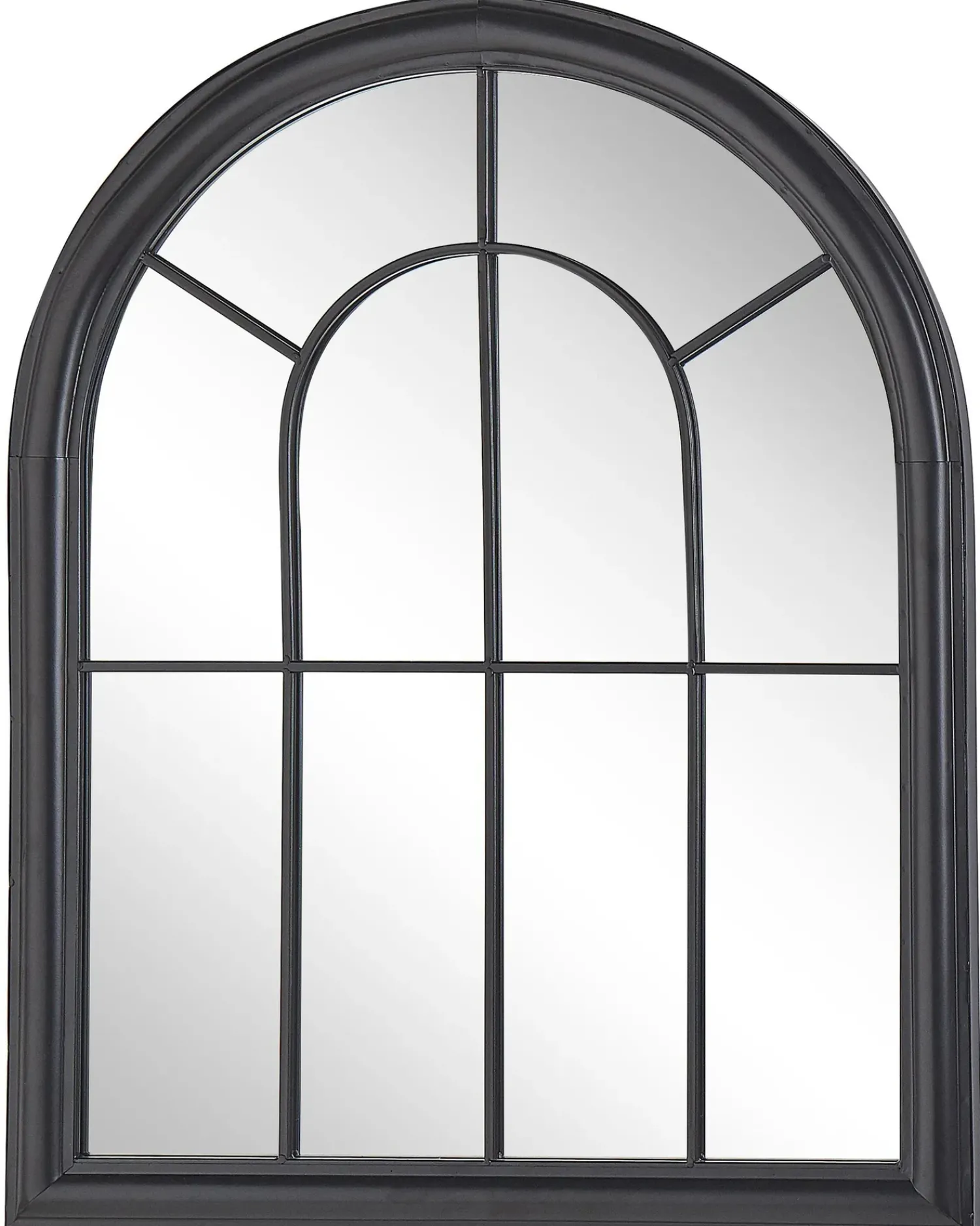 Beliani Specchio EMBRY 69 cm 89 cm Metallo Nero