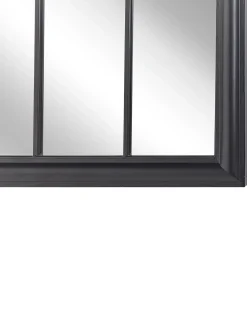 Beliani Specchio EMBRY 69 cm 89 cm Metallo Nero