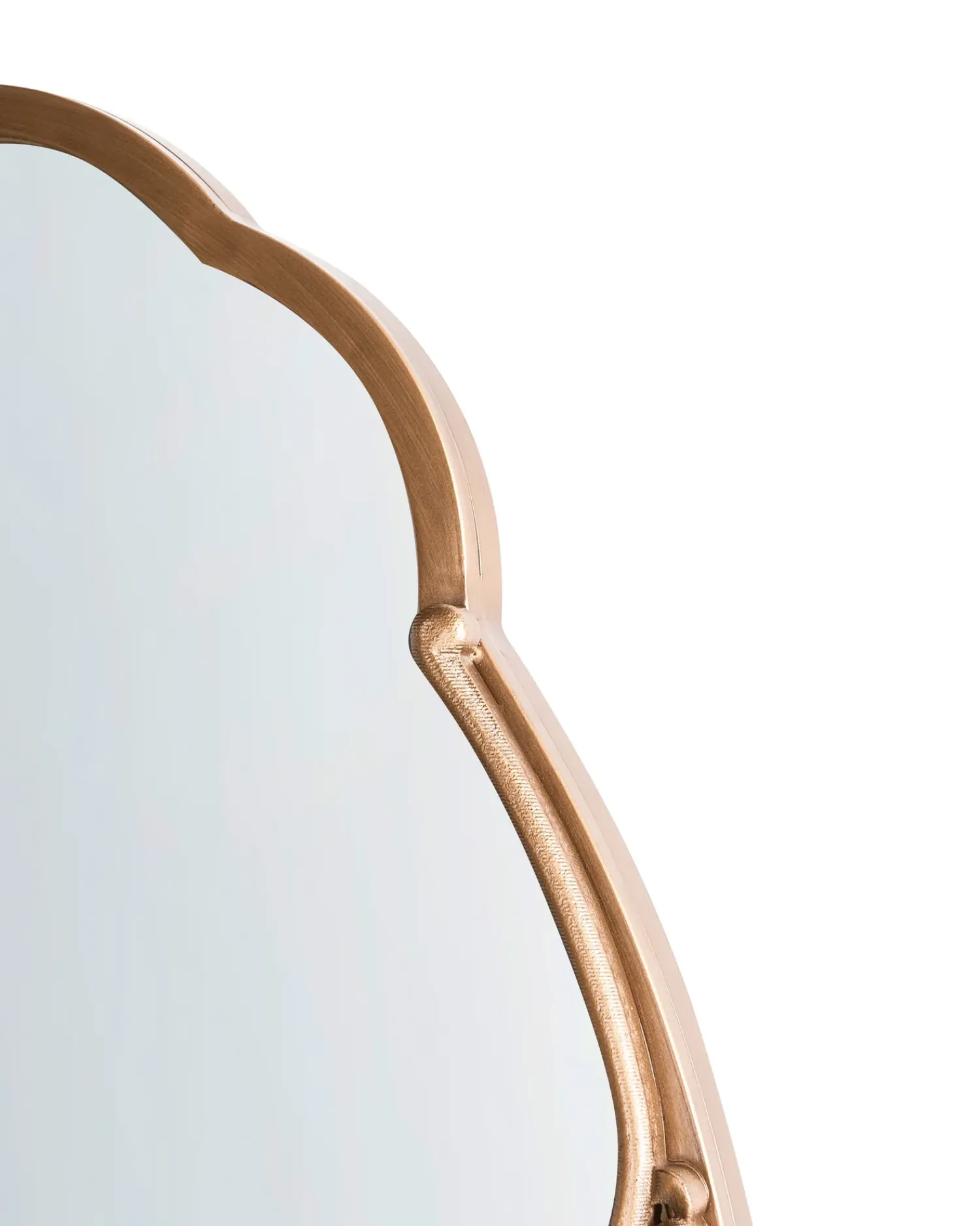 New Beliani Specchio EPANNES 49 cm 84 cm Oro