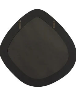Beliani Specchio EPIRY 79 cm 80 cm Bouclé chiaro Marrone
