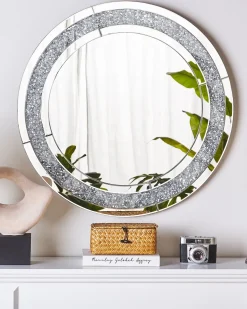 Online Beliani Specchio ERBRAY 70 cm 70 cm Argento