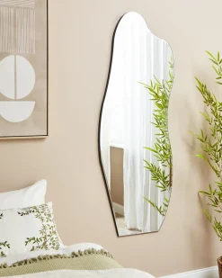 Beliani Specchio ESTANG 50 cm 140 cm Argento