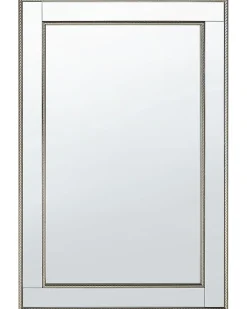 Clearance Beliani Specchio FENIOUX 60 cm Argento Oro Argento
