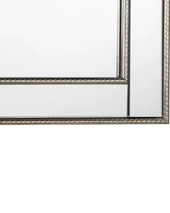 Hot Beliani Specchio FENIOUX 50 cm Argento Oro Argento