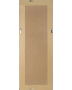 Beliani Specchio FOUGERES 50 cm 130 cm Nero