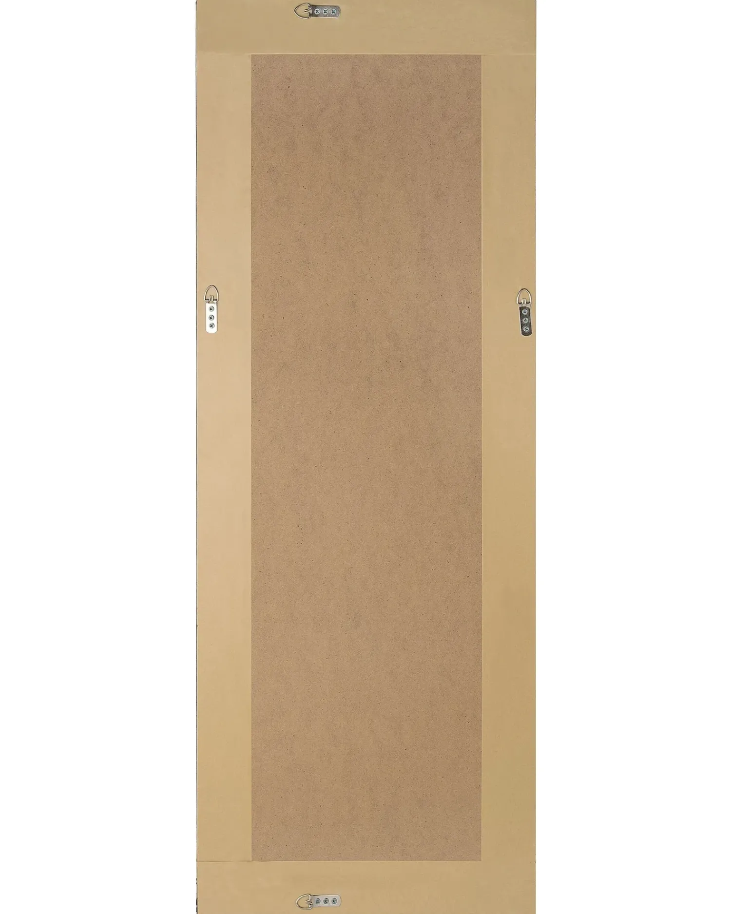 Beliani Specchio FOUGERES 50 cm 130 cm Nero