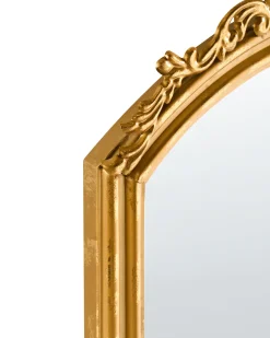 Online Beliani Specchio GORGES 55 cm 96 cm Metallo Oro