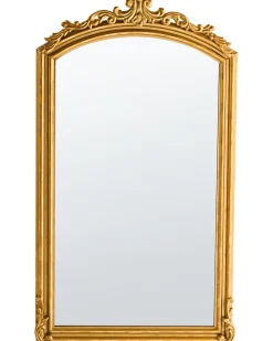Online Beliani Specchio GORGES 55 cm 96 cm Metallo Oro
