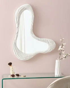 Online Beliani Specchio GUICLAN 61 cm 83 cm Bianco