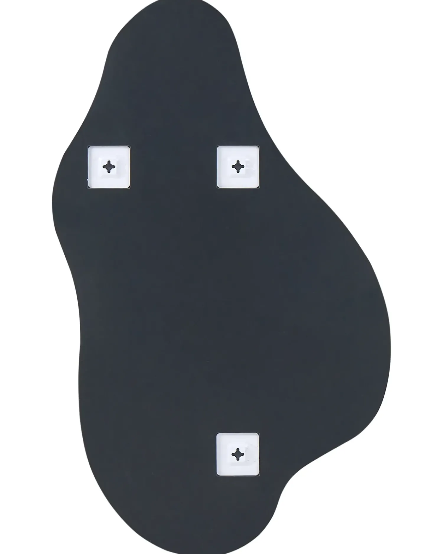 Hot Beliani Specchio HERRY 46 cm 76 cm Argento