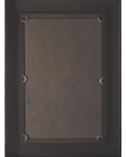Beliani Specchio IGUALA 54 cm 74 cm Bambù Frassino naturale Marrone
