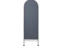 Beliani Specchio JARNAGES 45 cm 145 cm Metallo Nero