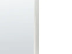 New Beliani Specchio JARNAGES 45 cm 145 cm Metallo Bianco