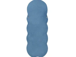 Clearance Beliani Specchio LACS 57 cm 160 cm Velluto Blu