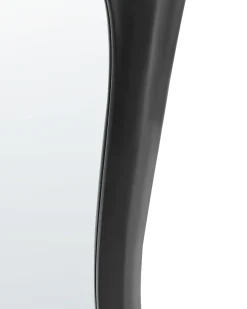 Outlet Beliani Specchio LANESTER 70 cm 100 cm Nero