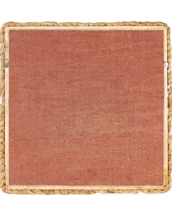 Sale Beliani Specchio LANGLI 52 cm 52 cm Vimini Naturale Beige Naturale