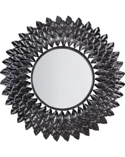 Clearance Beliani Specchio LARRAU 70 cm 70 cm Metallo Argento