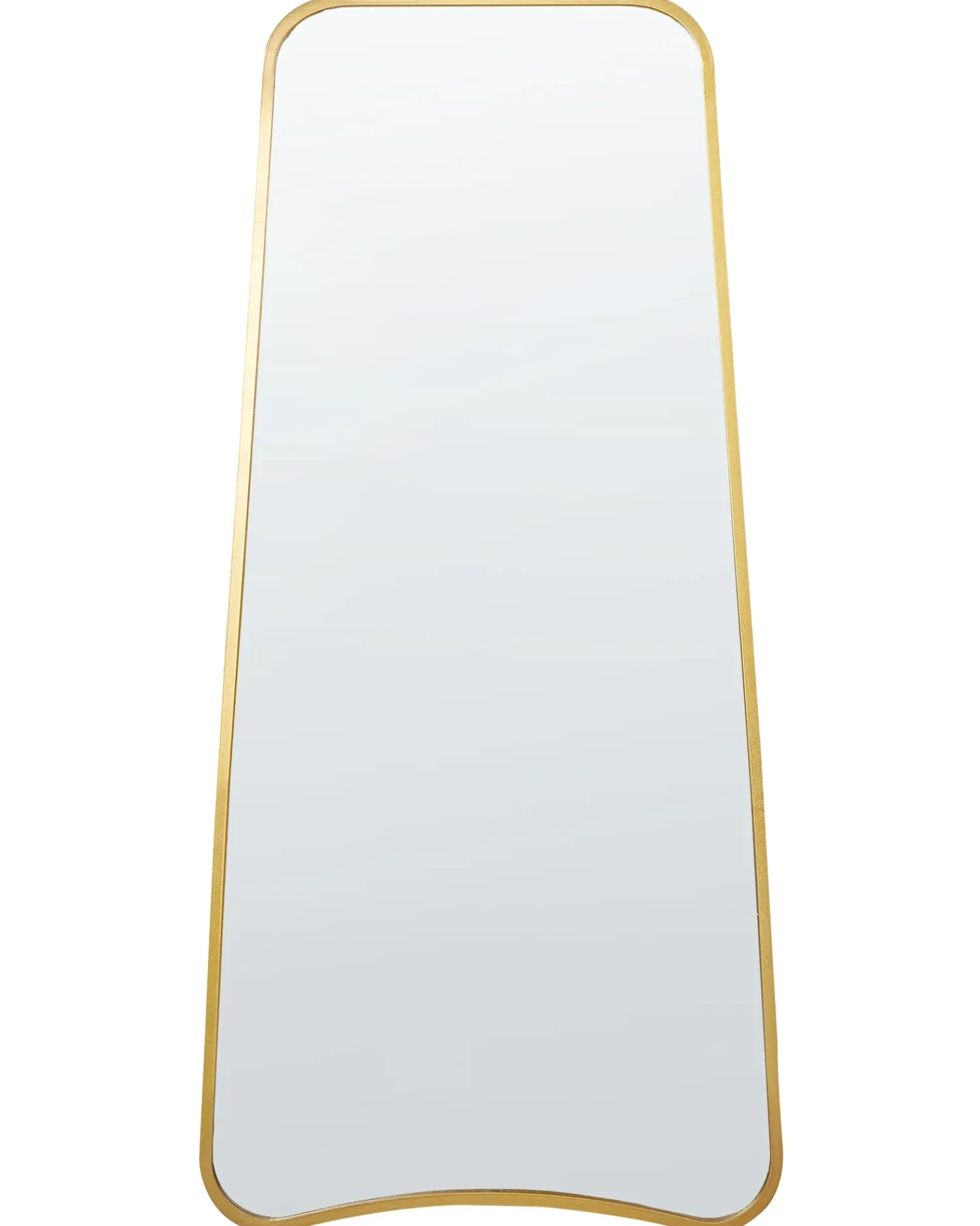 Outlet Beliani Specchio LEVET 58 cm 122 cm Metallo Oro