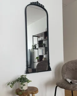 Discount Beliani Specchio LIVRY 51 cm 114 cm Metallo Nero