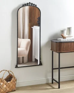 Discount Beliani Specchio LIVRY 51 cm 114 cm Metallo Nero