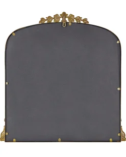 Beliani Specchio LIVRY Metallo Oro