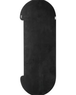 Beliani Specchio LOCHES 54 cm 158 cm Velluto Nero