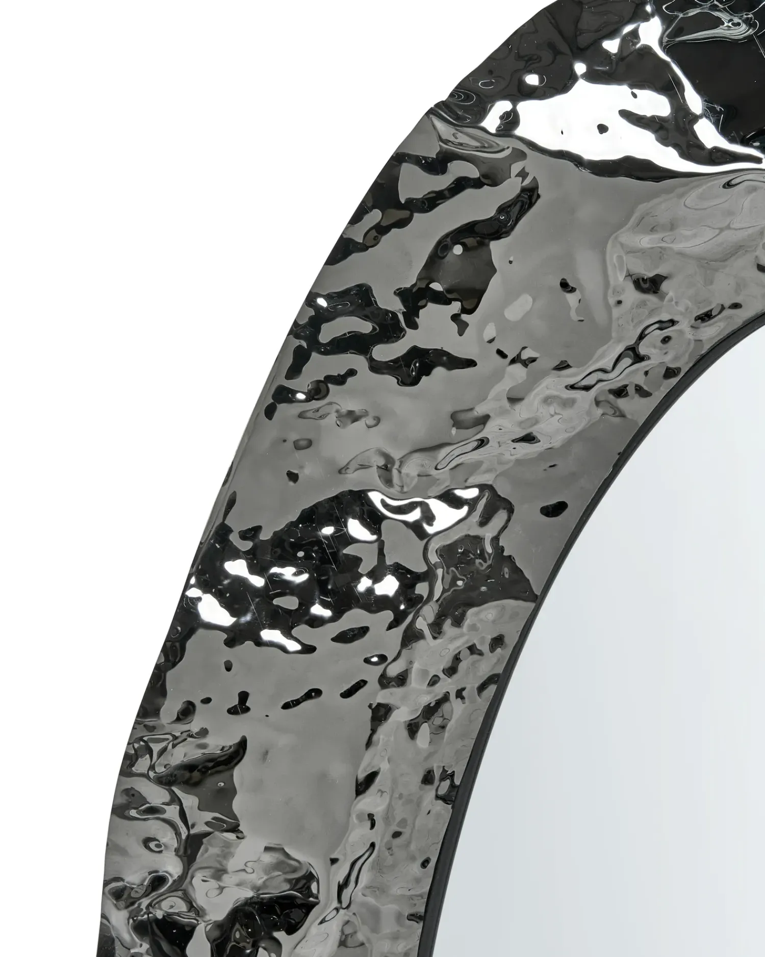 Clearance Beliani Specchio LOGNES 56 cm 95 cm Nero